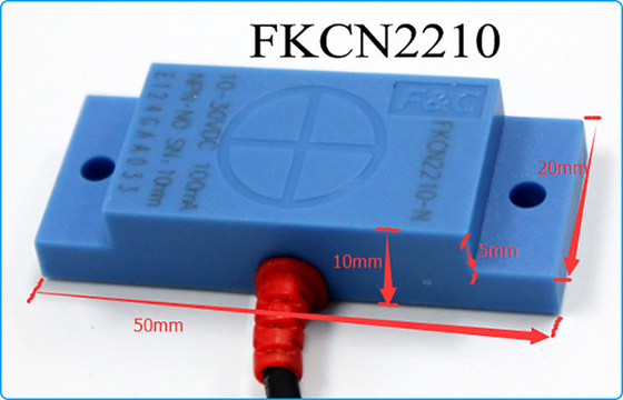 10MM نوع PNP 12V العاصمة مربع بالسعة التبديل الاستشعار FKCN2210-P غير المعادن الكشف